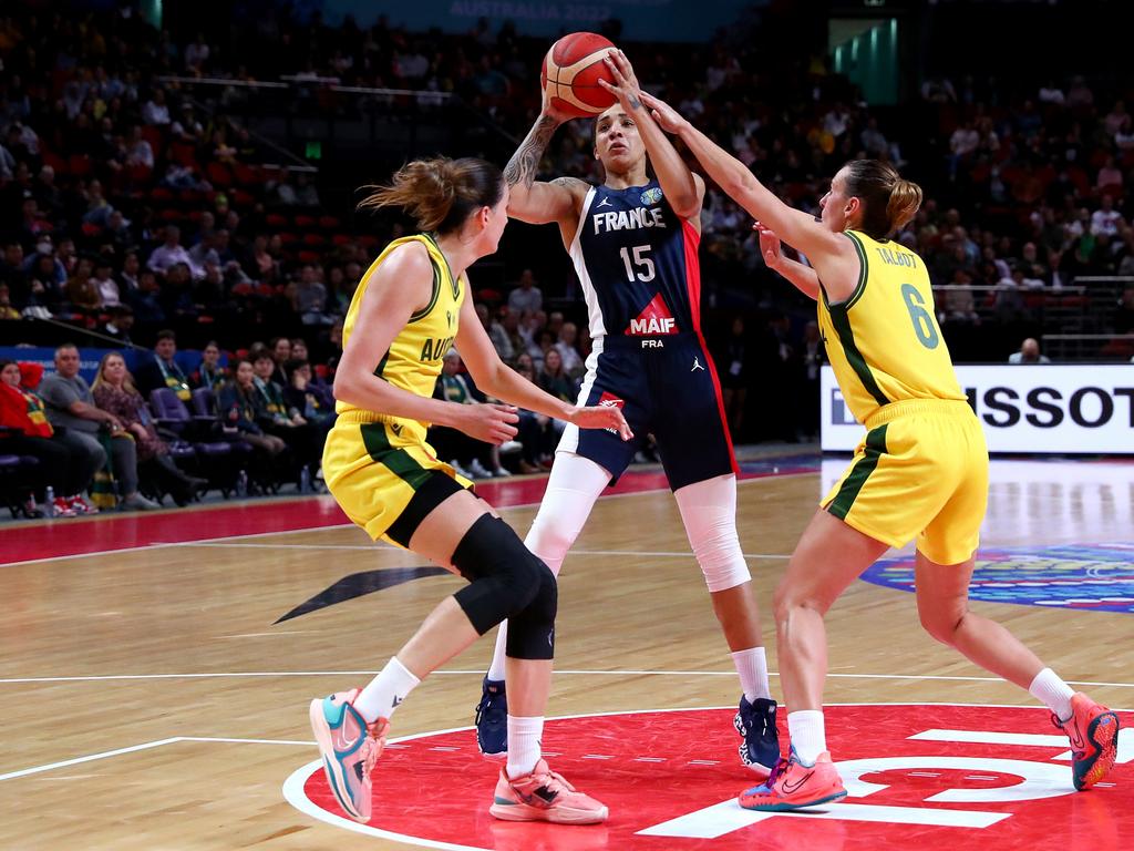 Gabby Williams gave the Opals fits. Picture: Getty Images