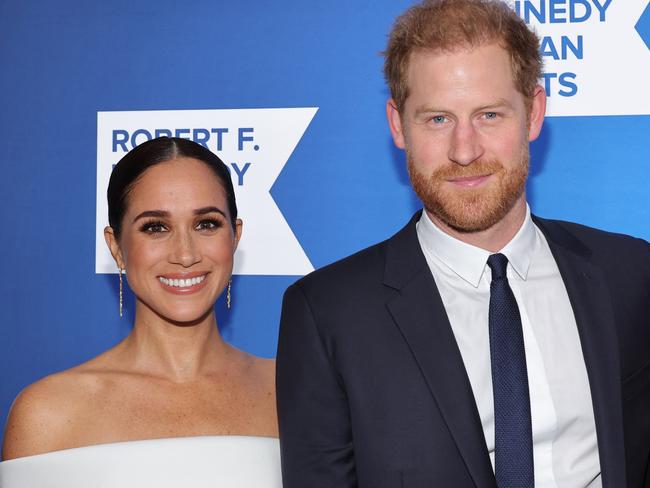 Meghan Markle and Prince Harry are said to be on the cusp of a relaunch. Picture: Mike Coppola/Getty Images