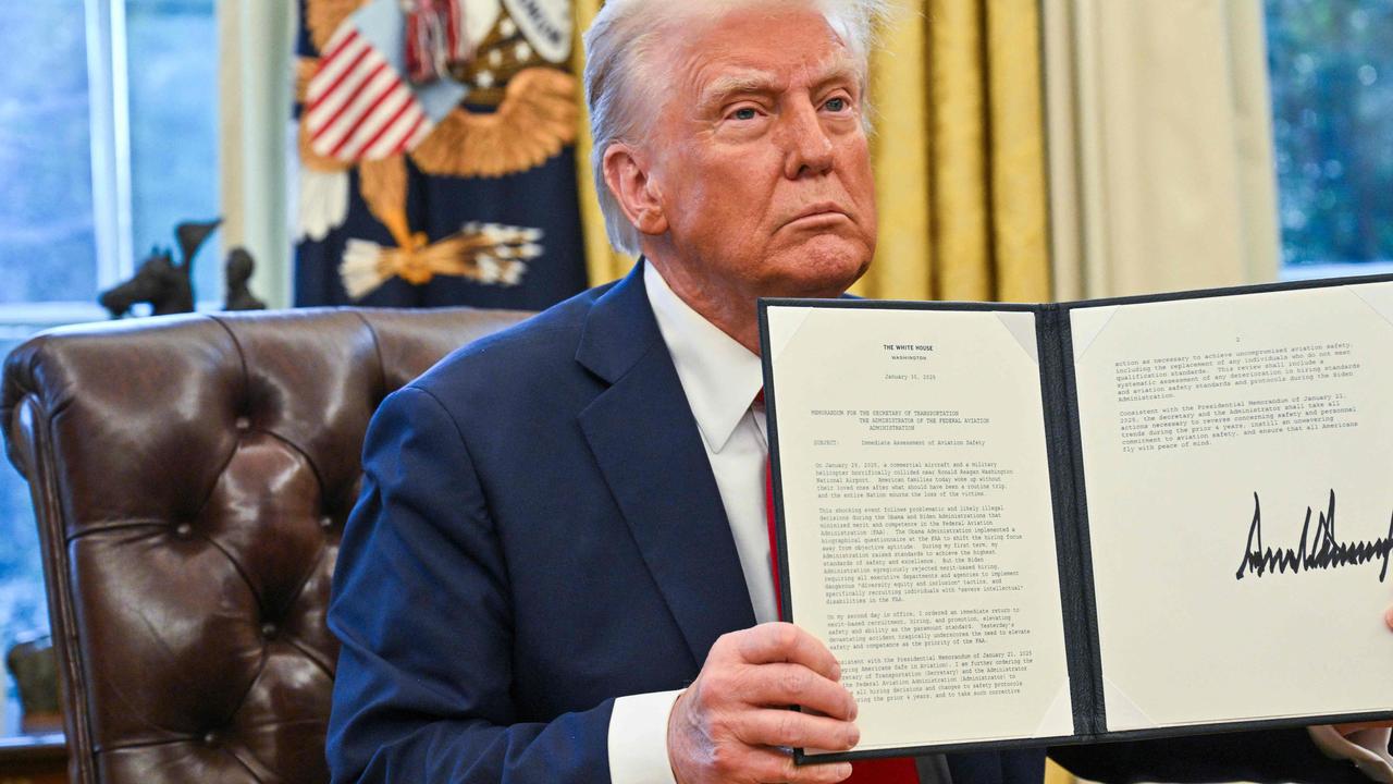 US President Donald Trump has signed a number of anti-DEI executive orders. (Photo by ROBERTO SCHMIDT / AFP)