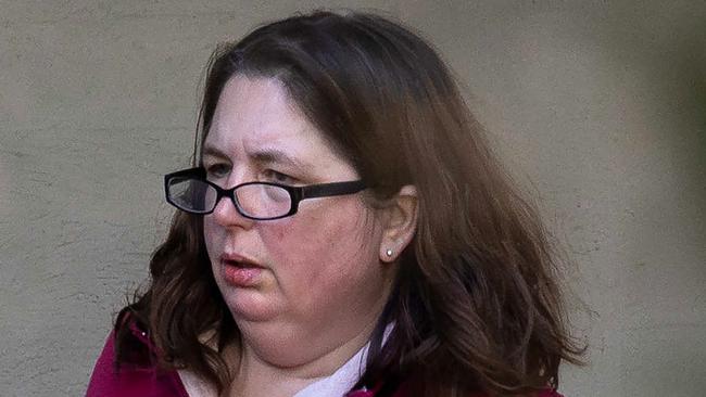 Accused triple murderer Erin Patterson is standing trial in Morwell. Picture: Jason Edwards