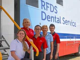 HERE TO HELP: The Royal Flying Doctors Service dentists are in Monto until March 14. Picture: Felicity Ripper