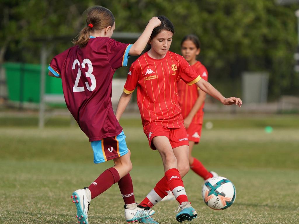 Junior footballer Finnlay Clark of Estates FC, Townsville. Picture: Supplied.