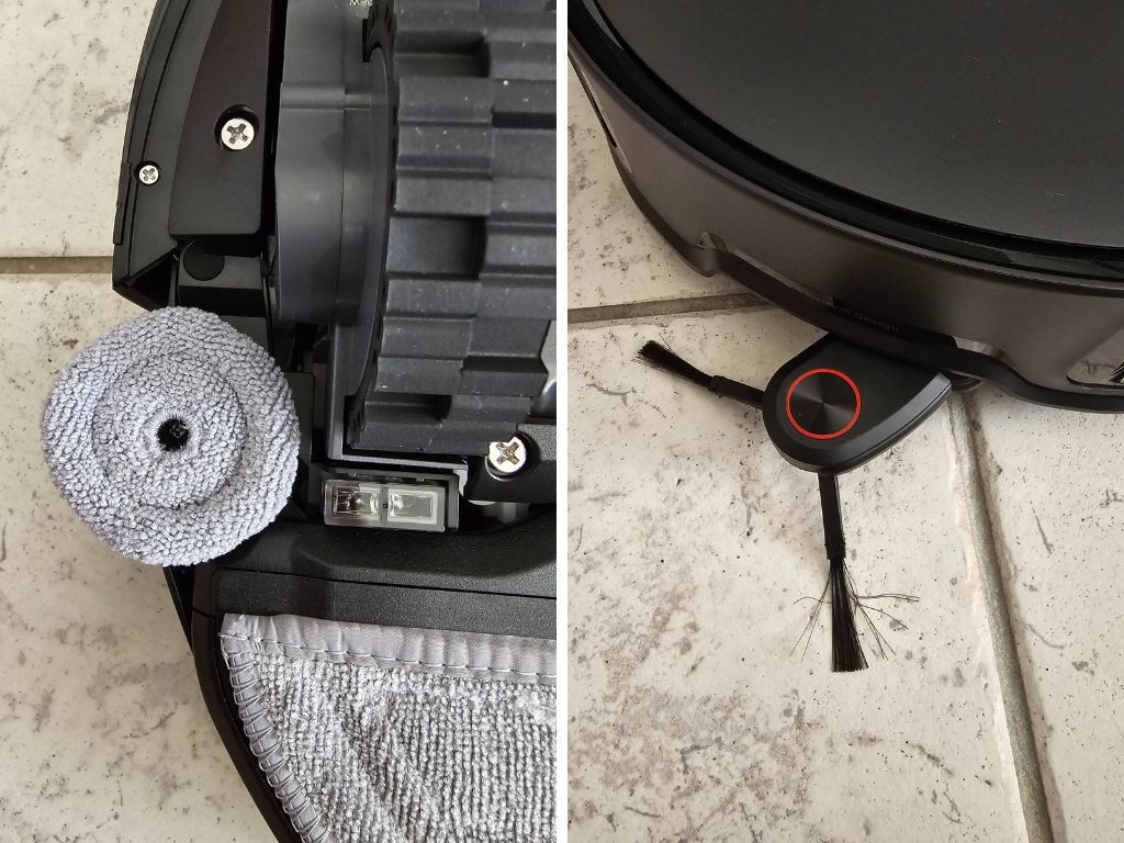 Don't miss a spot with these additions on the Roborock S8 MaxV Ultra. Picture: news.com.au/Tahnee-Jae Lopez-Vito