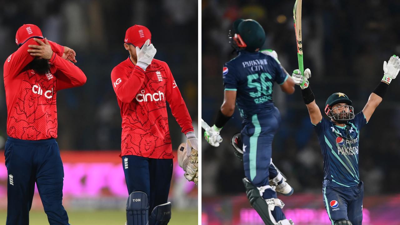 England went down to Pakistan.