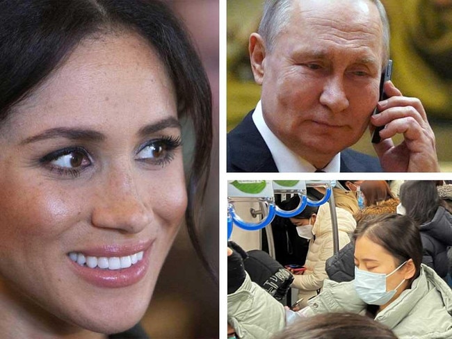 Meghan Markle, Putin and Covid-19.