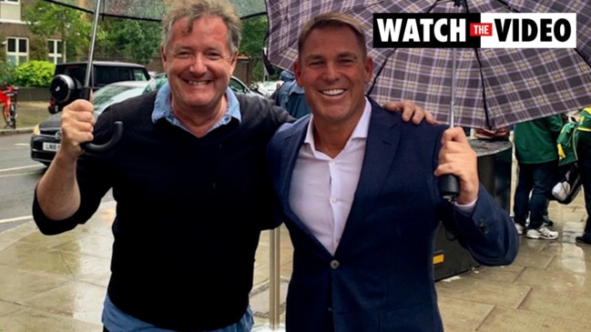 Piers Morgan pays tribute to friend Shane Warne