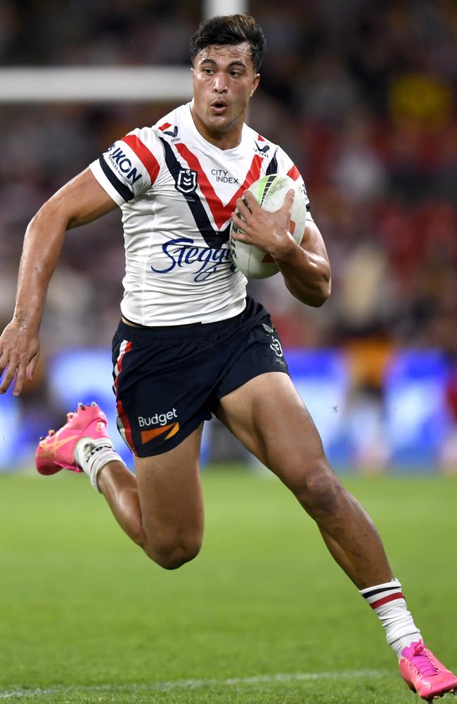 Waratahs-bound ex-rooster Joseph Aukuso-Suaalii. Picture: NRL Photos