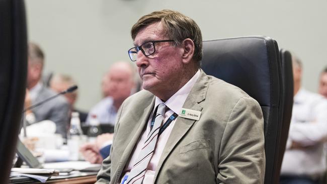 Councillor Kerry Shine during a council meeting to discuss the future of Toowoomba City Aerodrome (also know as Toowoomba Airport), Tuesday, May 28, 2024. Picture: Kevin Farmer