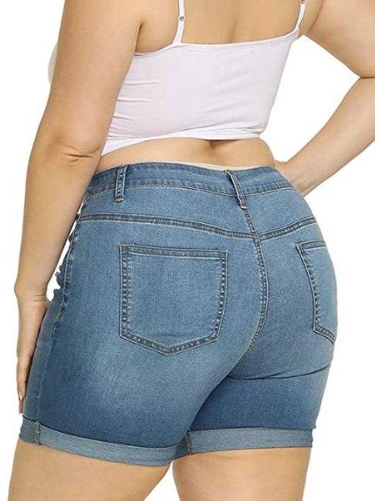 Best Plus Size Denim Shorts for Curvy Women 2020