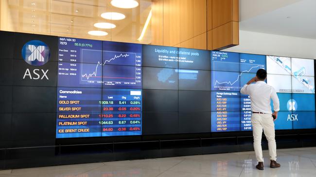 The ASX extends gains amid hopes the RBA will start cutting rates, Picture: Damian Shaw/NCA NewsWire