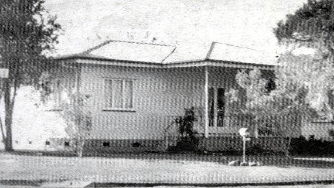 The Moffats' Jupiter Street home in Maryborough, where the couple was killed execution-style in September 1977 with a .22 rifle or revolver. Picture: Contributed