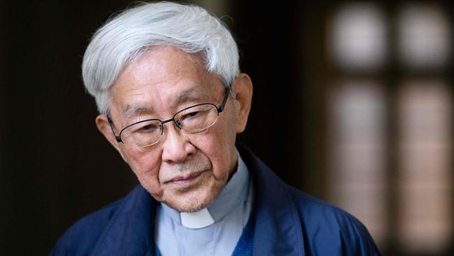 The arrest of 90-year-old retired Catholic cardinal Joseph Zen under Hong Kong's national security law has triggered international outrage and deepened concerns over China's crackdown on freedoms in Hong Kong. Picture: AFP