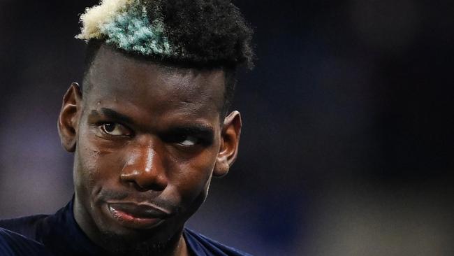 Paul Pogba will miss the World Cup as he recovers from a knee injury. Picture: AFP