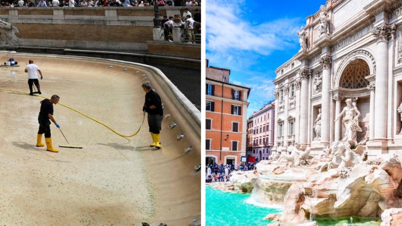 Insane amount thrown into Trevi Fountain