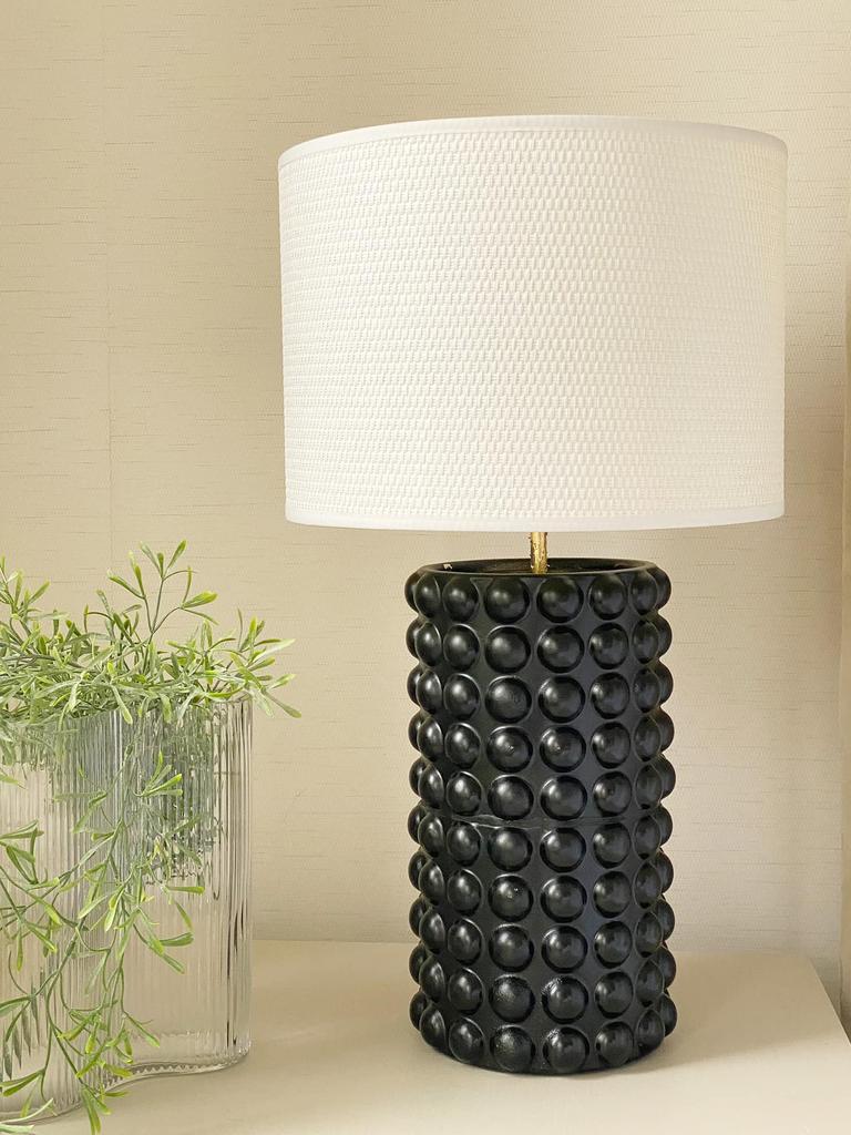 Nicole Herrick made a designer dupe of a bobble lamp. Picture: Facebook/Nicole Herrick