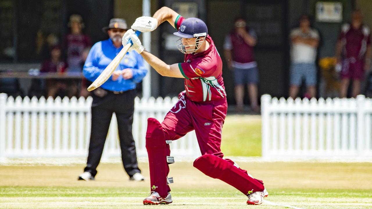 Leading Sunshine Coast division one batsman Glen Batticciotto in action in 2019. Picture: Richard Walker.