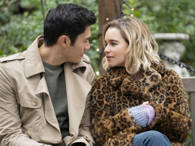 Emilia Clarke and Henry Golding from "Last Christmas." Picture: Universal Pictures