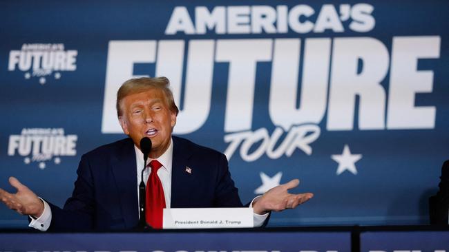 Donald Trump’s allies have become increasingly optimistic about a victory. Picture: AP