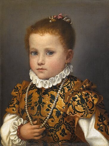 <p><strong>Giovan Battista Moroni</strong><br/> <em>Portrait of a child of the house of Redetti</em> c.1570.<br/> Oil on canvas.<br/> Accademia Carrara, Bergamo, legacy of Guglielmo Lochis, 1866.<br/> Picture: Supplied<br/> <br/> From the Renaissance exhibition at the National Gallery of Australia, Canberra, from 9 December 2011 to 9 April 2012. <a href="http://www.theaustralian.com.au/news/arts/seeing-the-i-in-renaissance/story-e6frg8n6-1226216596415">STORY: Seeing the 'I' in Renaissance</a></p>