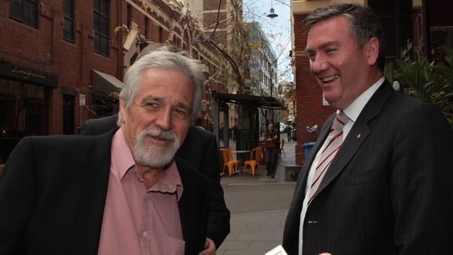 Neil Mitchell and Eddie McGuire are former airwaves foes.