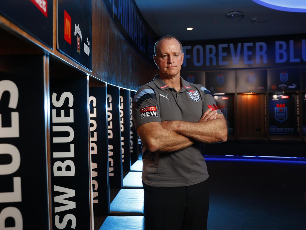 New NSW Blues coach Michael Maguire has called his squad together.