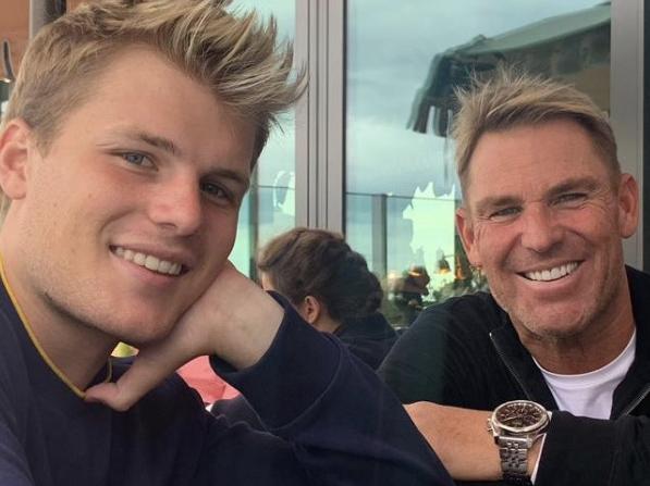 Shane Warne and Jackson