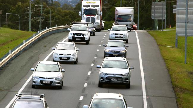 The worst period on the M1 is from 4pm-6pm Photo: David Clark