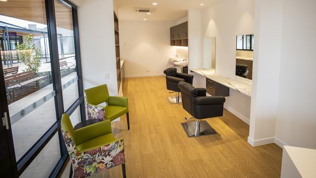 Salon at Korongee Village in Derwent Park. Picture: LUKE BOWDEN