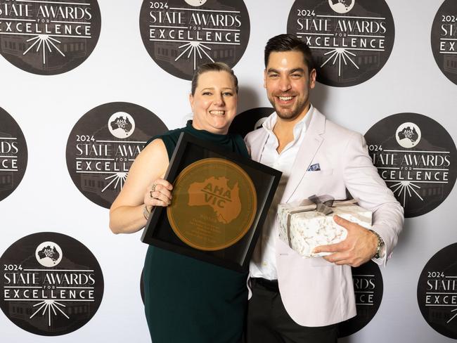 Ines Stuer Taxi Kitchen wins Excellence in Service. Photo: Louie Mosscrop