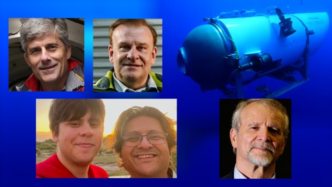 5 souls lost aboard missing submersible Titan near Titanic wreck