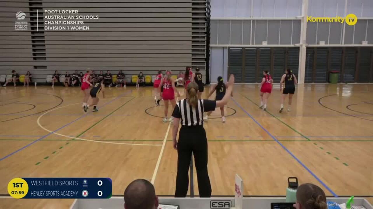 Replay: Westfields SHS v Henley HS (U20 Women Div 1 SF) - 2024 Basketball Australia Schools Championships Day 4