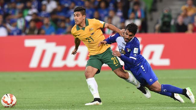 Massimo Luongo’s Socceroos performances could lead to a January transfer.