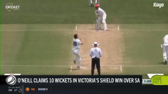 Victoria's O'Neill claims stellar 10 wicket haul