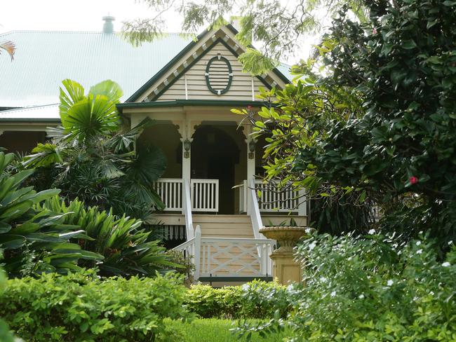 Historic New Farm home ‘Fenton’. Pic: Liam Kidston