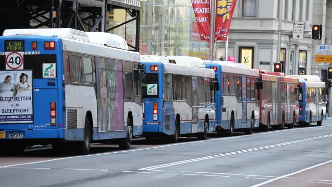 Sydney bus drivers strike