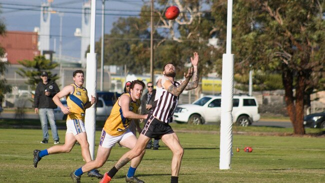 Tom Sandercock has been a star up front for the Magpies. Picture: Mason Parker