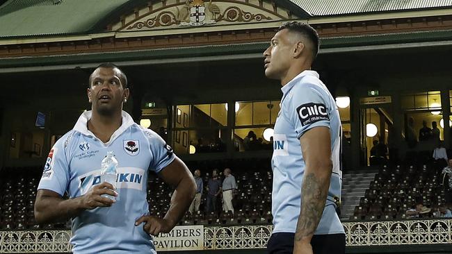 Kurtley Beale and Israel Folau have been good mates for years.