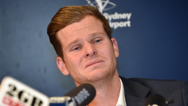 The tense interaction revolved around Deppeler’s controversial past, including his infamous remark during the 2018 ball-tampering scandal press conference involving Steve Smith. Picture: AFP