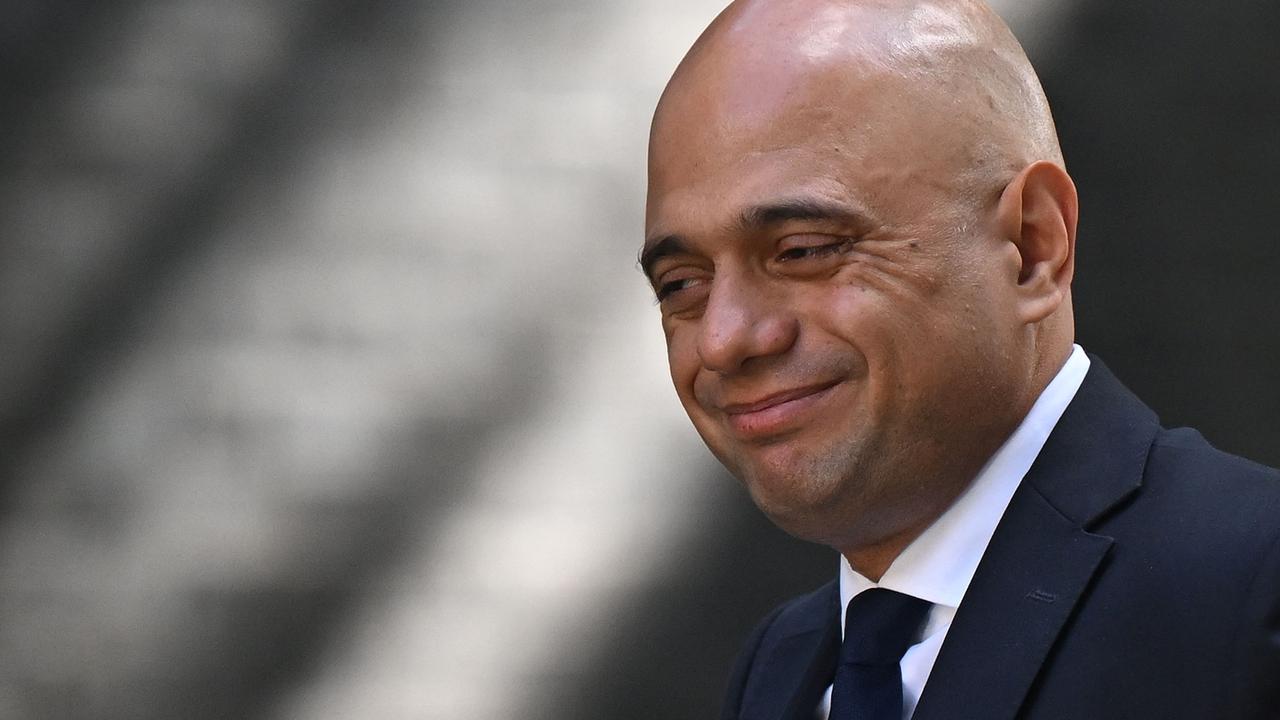 Britain's Health Secretary Sajid Javid resigned on Tuesday. (Photo by JUSTIN TALLIS / AFP)