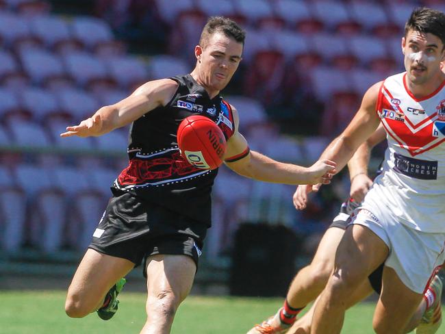 Fletcher Carroll has proven himself a prime ball magnet in the 2020-21 season. Picture: Glenn Campbell