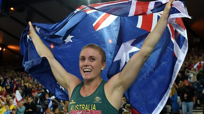 Pearson won gold at the Commonwealth Games in Glasgow. Picture: AAP