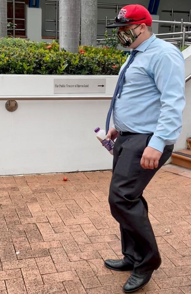 Child sex offender Steven William Johnson, 30, leaves Cleveland Magistrates Court. Picture: Marcel Baum.