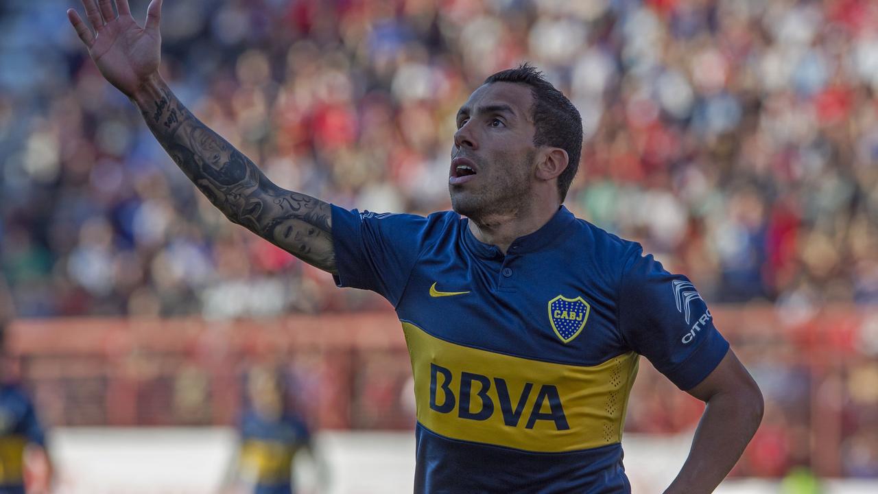 Carlos Tevez tackle video, Boca Juniors