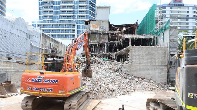 The former Penthouse building has been demolished. Picture by Richard Gosling