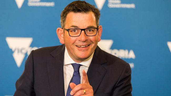 Daniel Andrews was blindsided by Adem Somyurek blocking of the bill. Picture: Getty Images