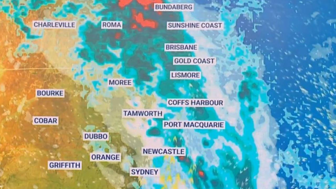 As many as four capital cities could see a soggy Christmas this year.