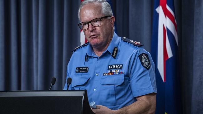 WA Police Commissioner, Chris Dawson. Picture: NCA NewsWire / Tony McDonough