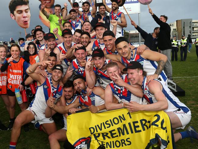 West Preston-Lakeside has won the past two NFL Division 1 premierships. Picture: Hamish Blair