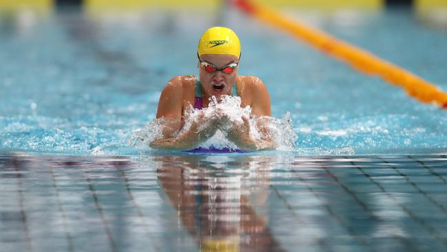 Georgia Bohl of St Peters Western Swim Club.(AAP Image/Josh Woning)