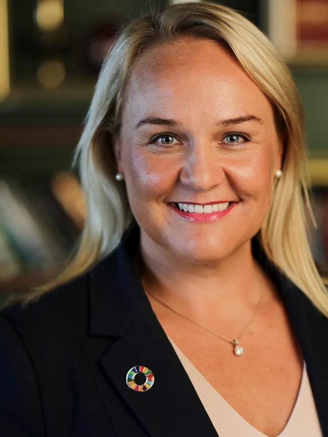 Current Newcastle City mayor Nuatali Nelmes vying for another term. Picture: Supplied.